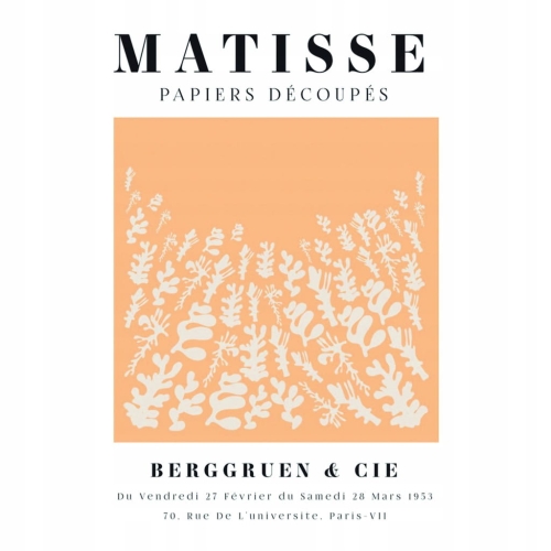 Plakat Matisse grafika Henri Matisse