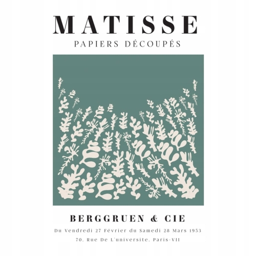 Plakat Matisse grafika Henri Matisse