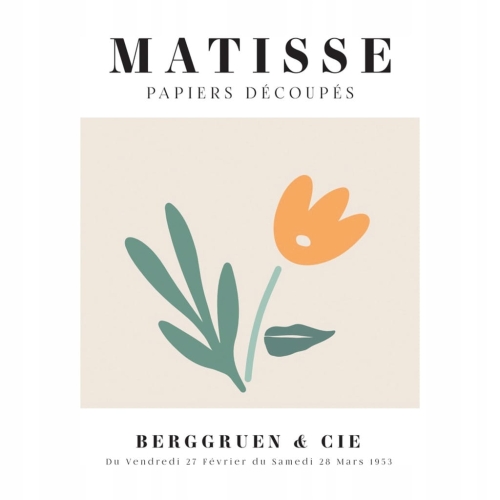 Plakat Matisse grafika Henri Matisse