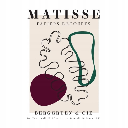 Plakat Matisse grafika Henri Matisse