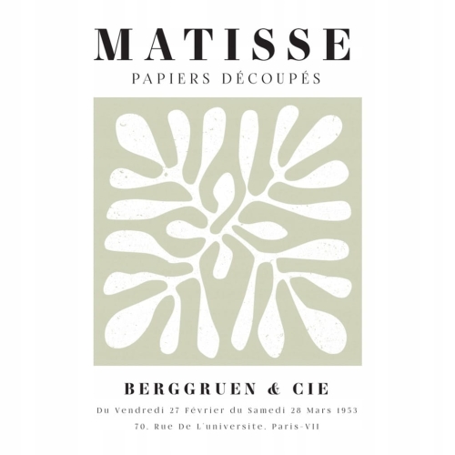 Plakat Matisse grafika Henri Matisse