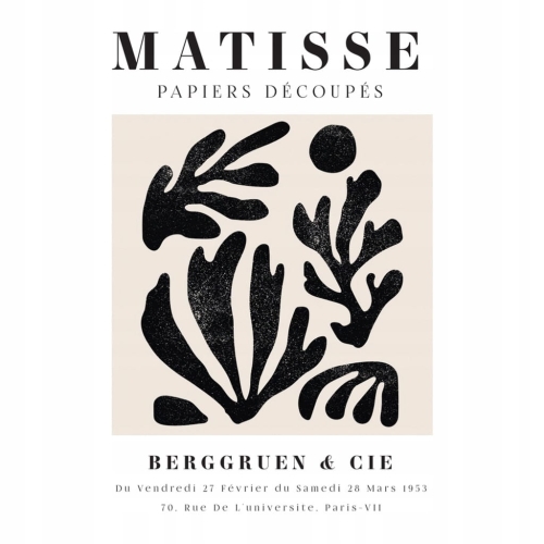 Plakat Matisse grafika Henri Matisse