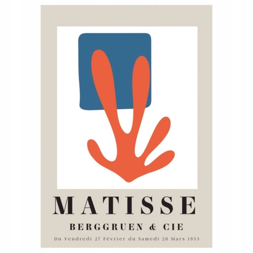 Plakat Matisse grafika Henri Matisse