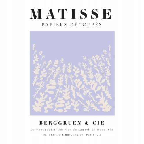 Plakat Matisse grafika Henri Matisse