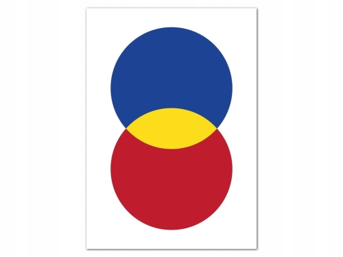 Plakat w stylu Bauhaus Geometryczny
