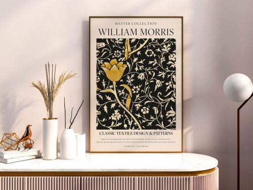 Plakat w stylu William Morris