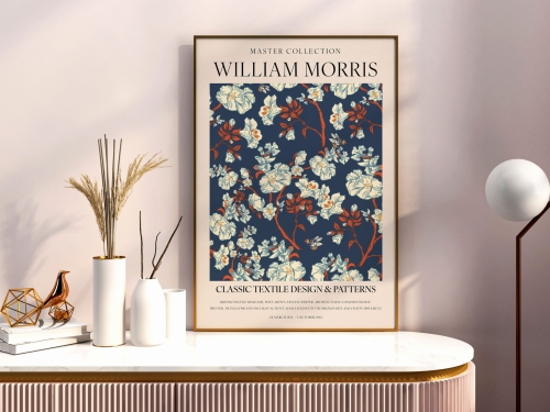 Plakat w stylu William Morris