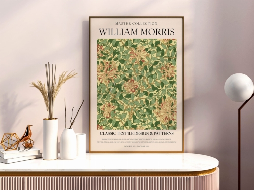 Plakat w stylu William Morris