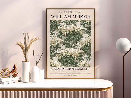 Plakat w stylu William Morris