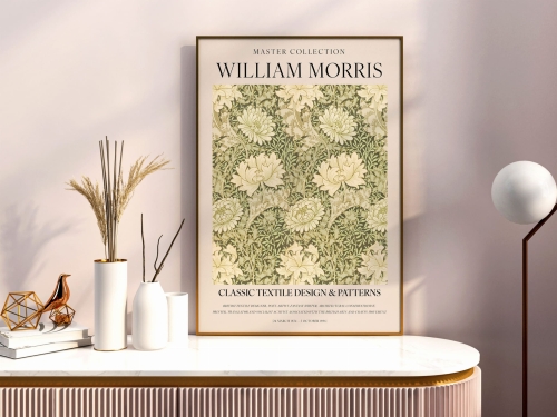 Plakat w stylu William Morris