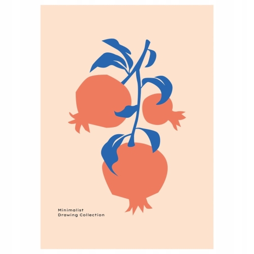 Plakat abstrakcyjny nowoczesny minimalizm