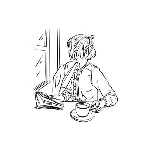 Plakat Line Art minimalizm elegancki