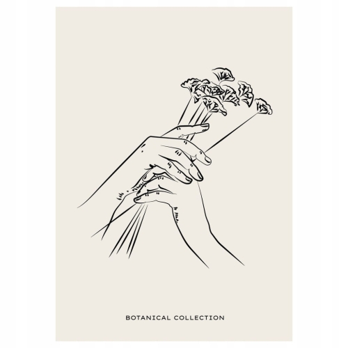Plakat Line Art minimalizm elegancki