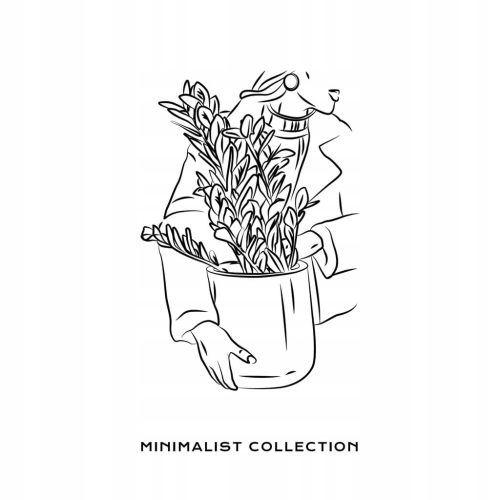 Plakat Line Art minimalizm elegancki