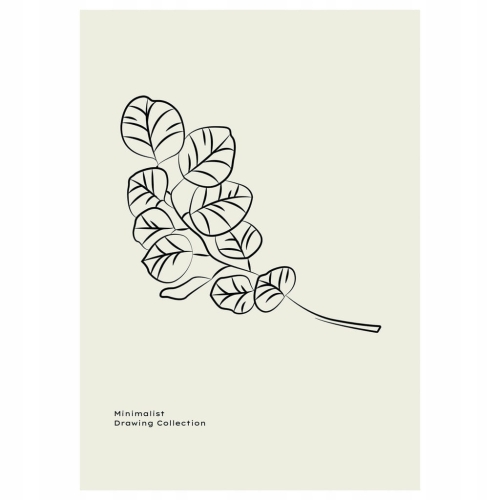 Plakat Line Art minimalizm elegancki