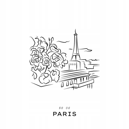 Plakat Line Art minimalizm elegancki