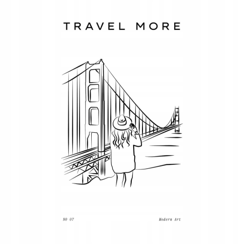 Plakat Line Art minimalizm elegancki