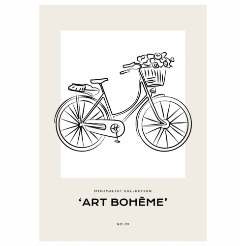Plakat Line Art minimalizm elegancki