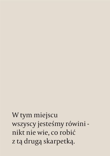 Plakat do łazienki, Humorystyczny plakat łazienkowy