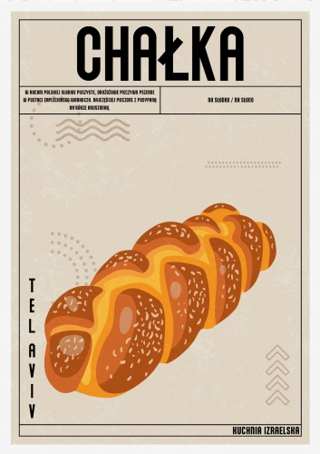 Plakat Kuchenny Chałka Do Kuchni