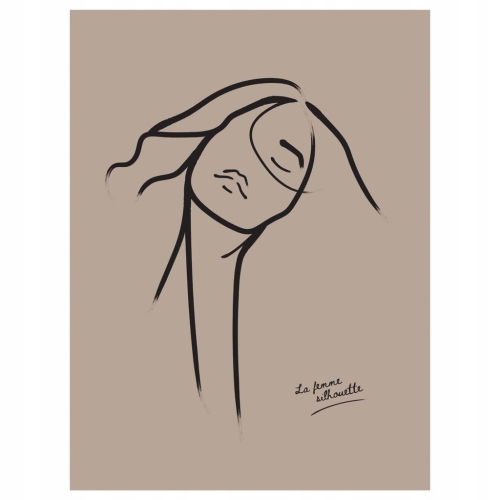Plakat w stylu boho bohema naturalne