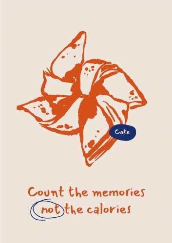 Plakat do kuchni, jedzenie napoje zabawny