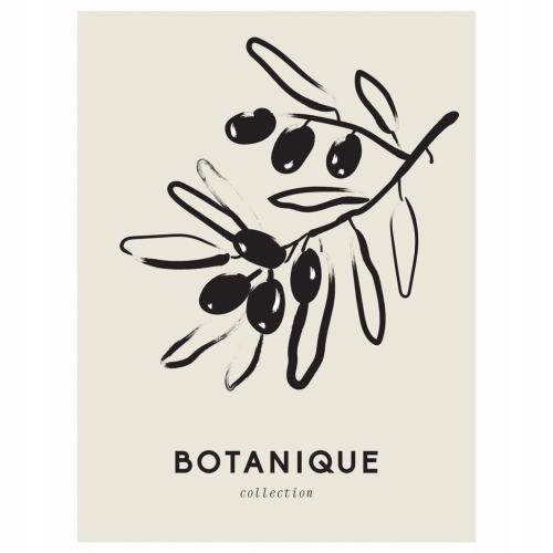 Plakat w stylu boho bohema naturalne