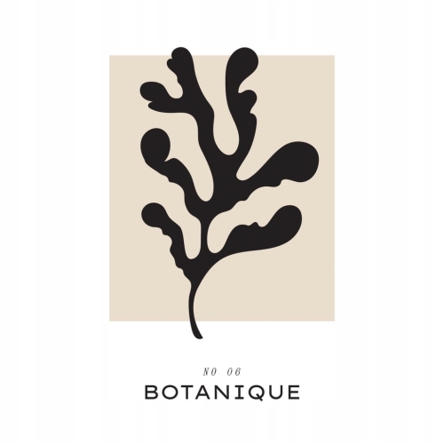 Plakat w stylu boho bohema naturalne