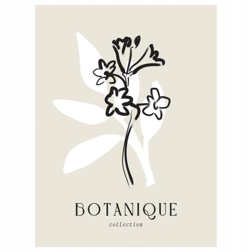 Plakat w stylu boho bohema naturalne