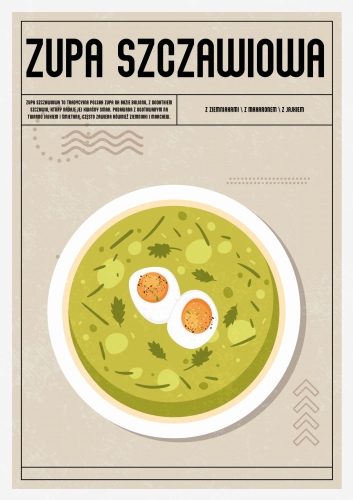 Plakat Kuchenny Zupa Szczawiowa Do Kuchni