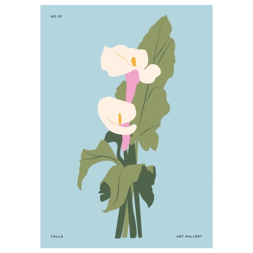 Plakat Tropiki rośliny natura kwiat kobieta