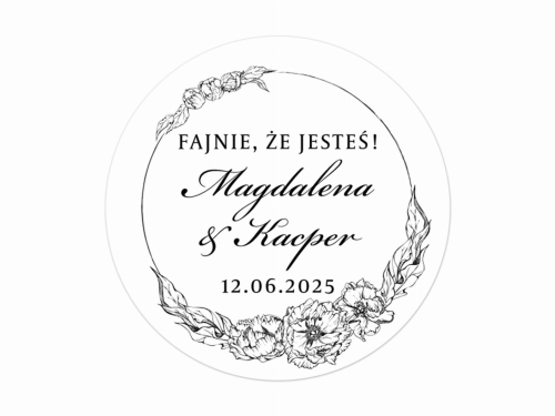 Naklejki ślubne – wyjątkowy element dopracowanej aranżacji wesela