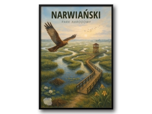 Plakat Narwiański Park Narodowy