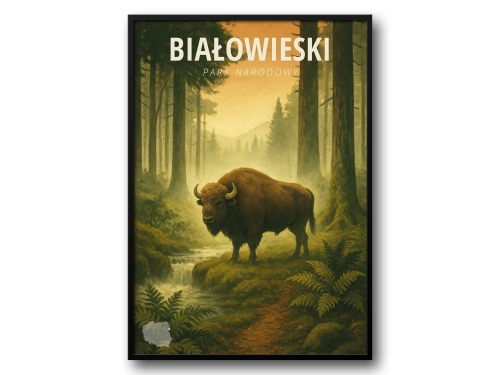 Plakat Białowieski Park Narodowy