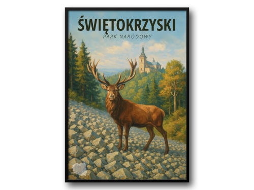 Plakat Świętokrzyski Park Narodowy