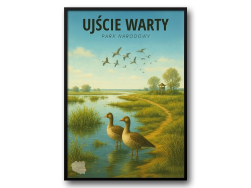 Plakat Park Narodowy Ujście Warty