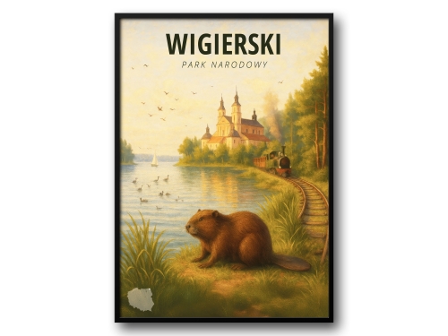 Plakat Wigierski Park Narodowy 