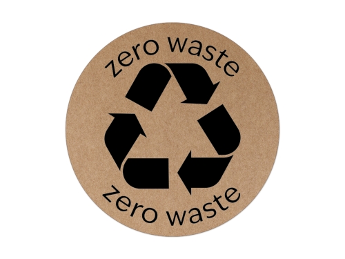 Naklejki Eco, Zero Waste na papierze Kraft Nr 1
