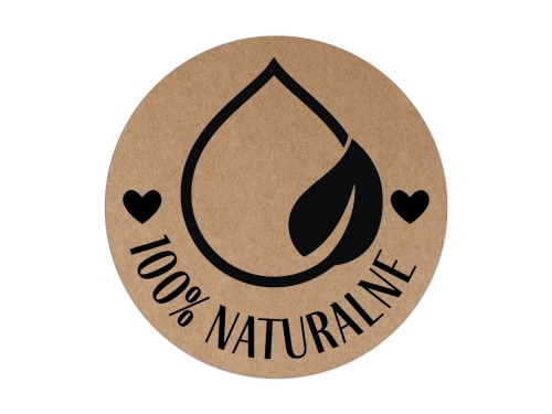 Naklejki Eco, Zero Waste na papierze Kraft Nr 4