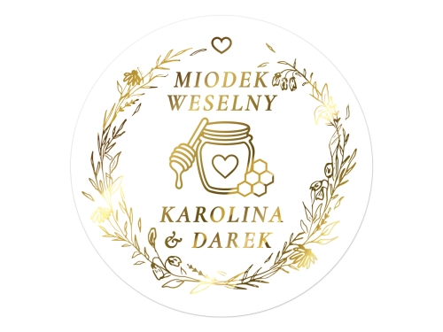 Miniaturka Okrągłe_Naklejki na miodki złocone-10.jpg