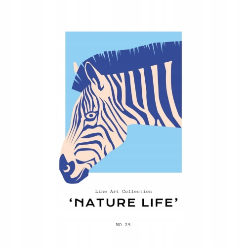 Plakat Dzika Przyroda Natura Zwierzęta