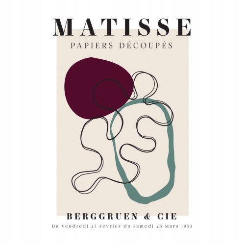 Plakat Matisse grafika Henri Matisse