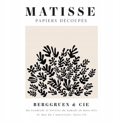 Plakat Matisse grafika Henri Matisse