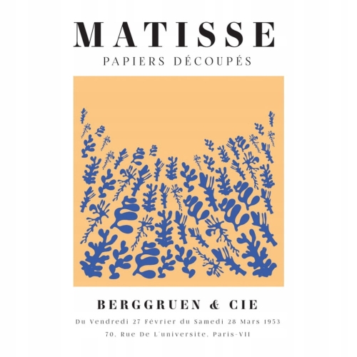 Plakat Matisse grafika Henri Matisse